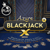 Blackjack X 3 Azure Casino Game
